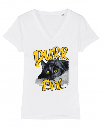 Purr Evil White