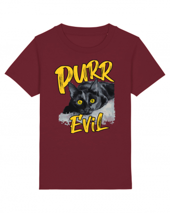 Purr Evil Burgundy