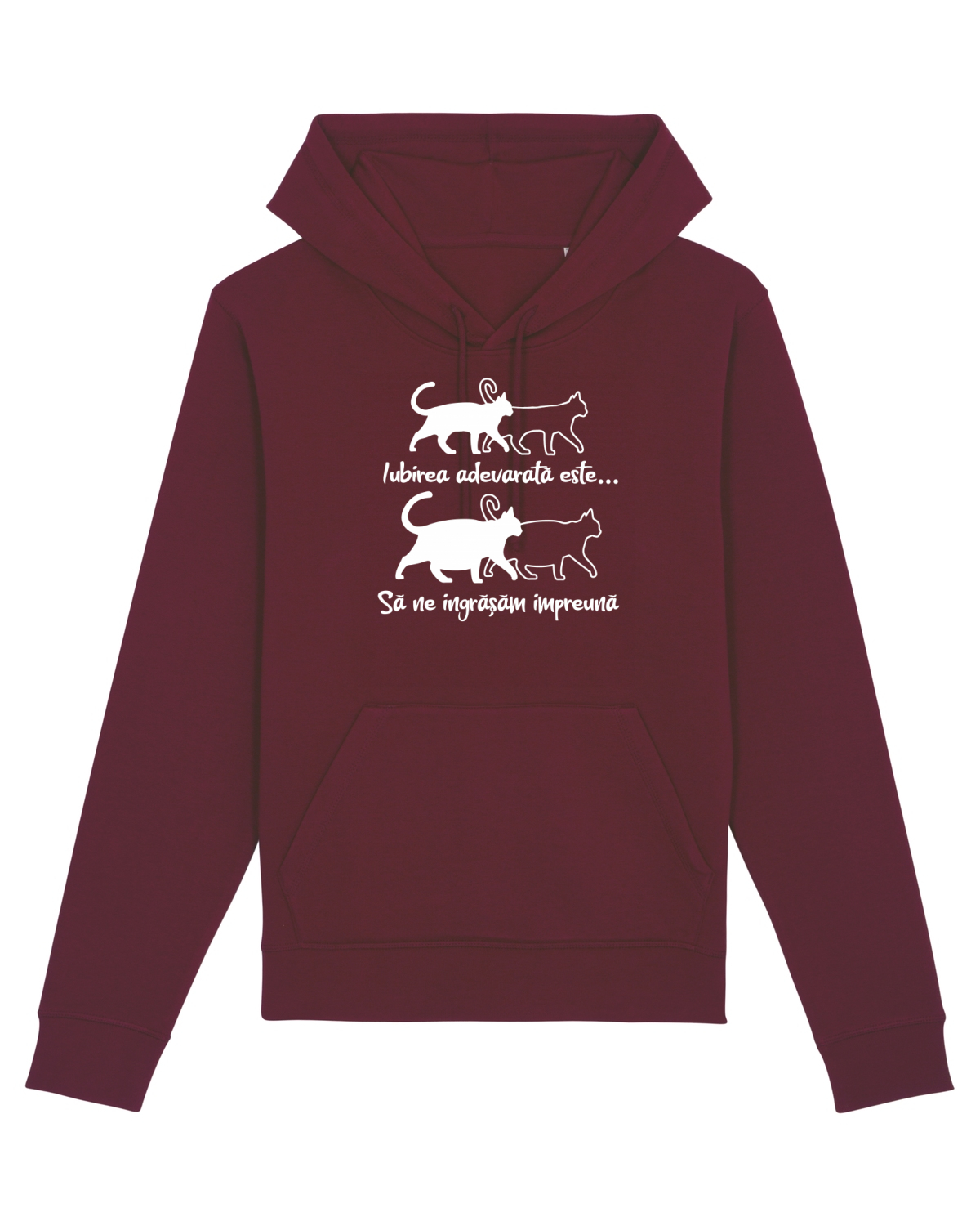 Hanorac Unisex Drummer Burgundy