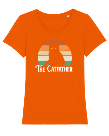 pt iubitorii de pisici - The Catfather v2 Bright Orange