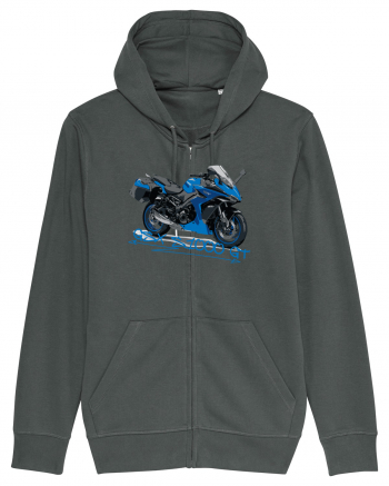 Motorcycles are always fun Blue eddition Anthracite