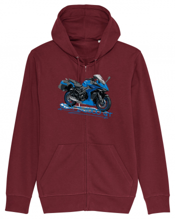 Motorcycles are always fun Blue eddition Burgundy