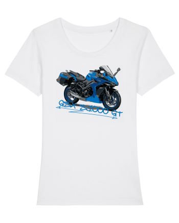 Motorcycles are always fun Blue eddition White