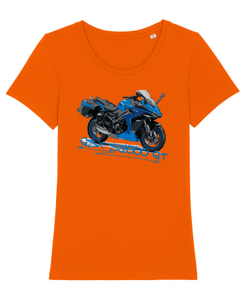 Motorcycles are always fun Blue eddition Bright Orange