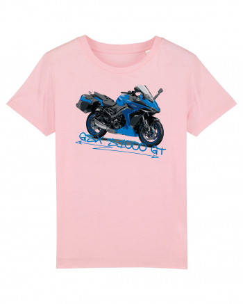 Motorcycles are always fun Blue eddition Cotton Pink