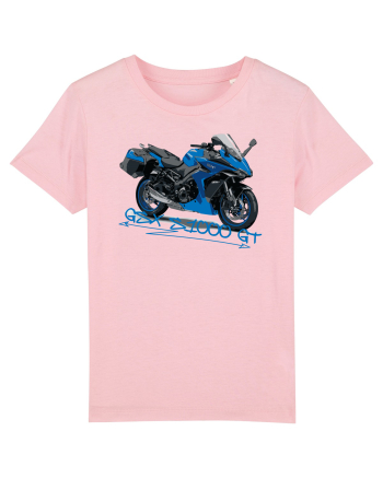 Motorcycles are always fun Blue eddition Cotton Pink