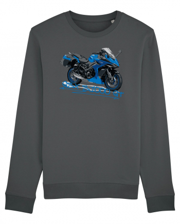 Motorcycles are always fun Blue eddition Anthracite