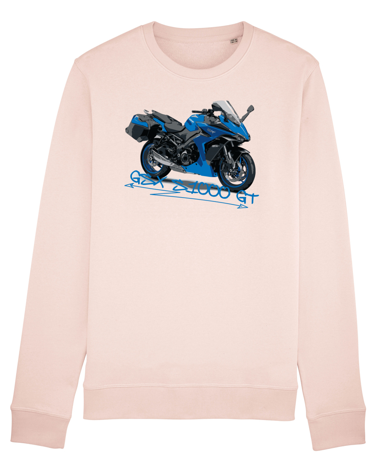 Bluză mânecă lungă Unisex Rise Candy Pink