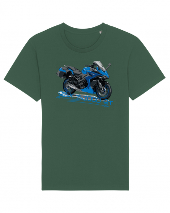 Motorcycles are always fun Blue eddition Bottle Green