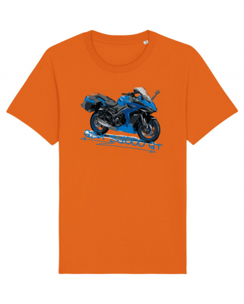 Motorcycles are always fun Blue eddition Bright Orange