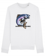 MILF man i love fishing Bluză mânecă lungă Unisex Rise