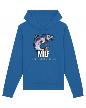 MILF man i love fishing Royal Blue