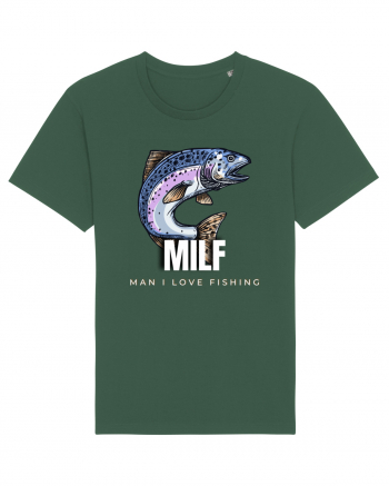 MILF man i love fishing Bottle Green