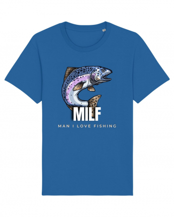 MILF man i love fishing Royal Blue