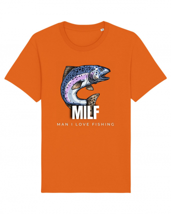 MILF man i love fishing Bright Orange