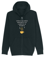 CAFEAUA ȘI IDEILE NEBUNEȘTI Hanorac cu fermoar Unisex Connector