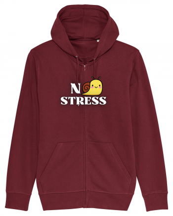 NO STRESS - SNAIL Burgundy