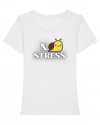 NO STRESS - SNAIL White