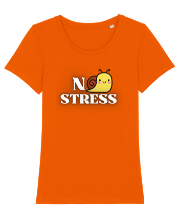 NO STRESS - SNAIL Bright Orange