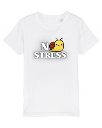 NO STRESS - SNAIL White