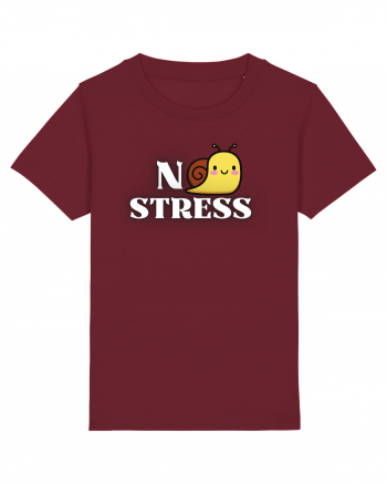 NO STRESS - SNAIL Burgundy