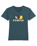 NO STRESS - SNAIL Tricou mânecă scurtă guler V Bărbat Presenter