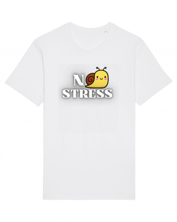 NO STRESS - SNAIL White