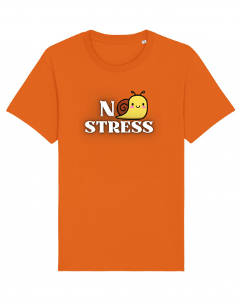 NO STRESS - SNAIL Bright Orange