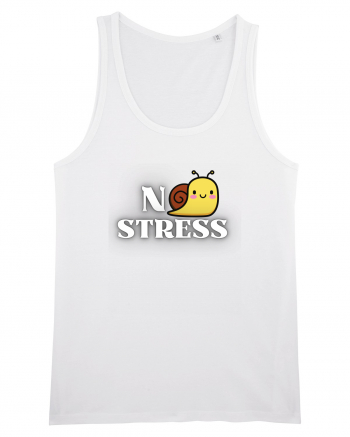 NO STRESS - SNAIL White