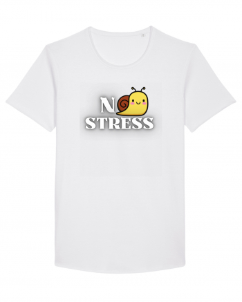 NO STRESS - SNAIL White