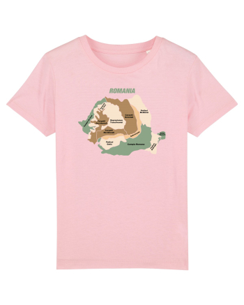 Relieful Romaniei Cotton Pink