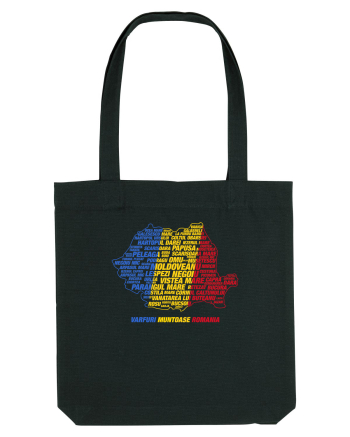 Lista vârfurilor muntoase din România după înălțime Black
