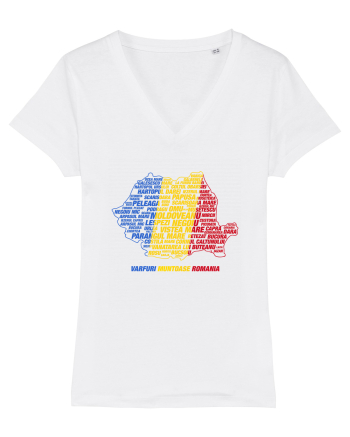 Lista vârfurilor muntoase din România după înălțime White