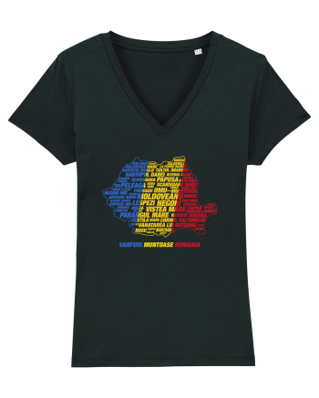 Lista vârfurilor muntoase din România după înălțime Black