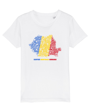 Lista vârfurilor muntoase din România după înălțime White