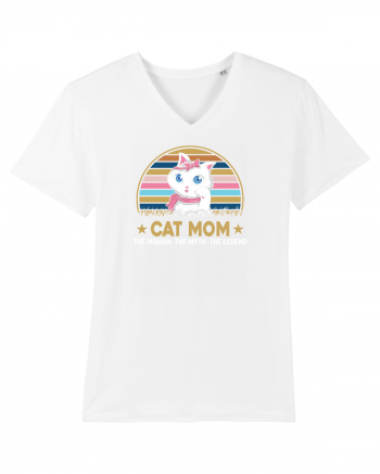 CAT MOM White