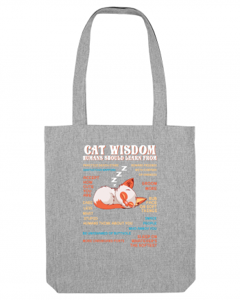 CAT WISDOM Heather Grey