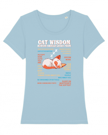 CAT WISDOM Sky Blue