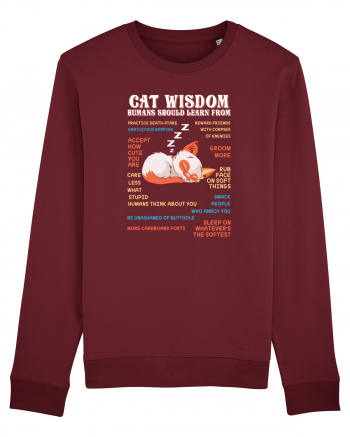 CAT WISDOM Burgundy