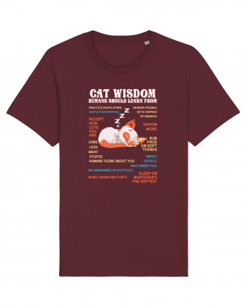 CAT WISDOM Burgundy