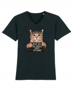 KITTY BAD Tricou mânecă scurtă guler V Bărbat Presenter