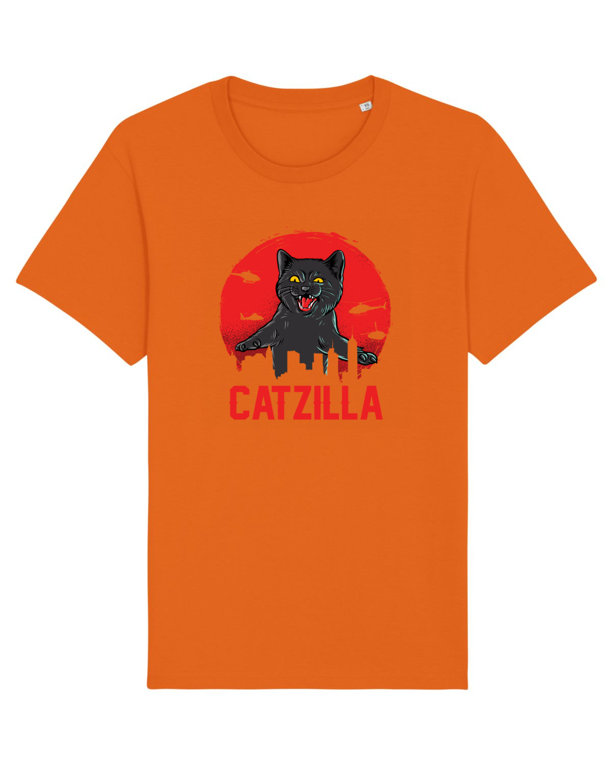 Tricou mânecă scurtă Unisex Rocker Bright Orange