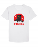 CATZILLA Tricou mânecă scurtă guler larg Bărbat Skater