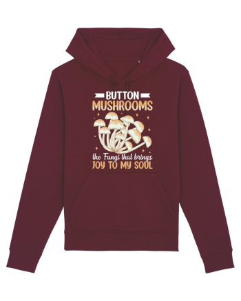 Button mushrooms the fungi that brings joy to my soul Burgundy
