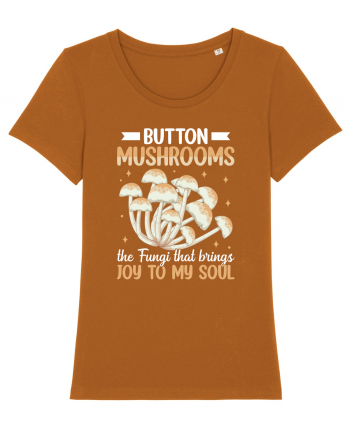 Button mushrooms the fungi that brings joy to my soul Roasted Orange