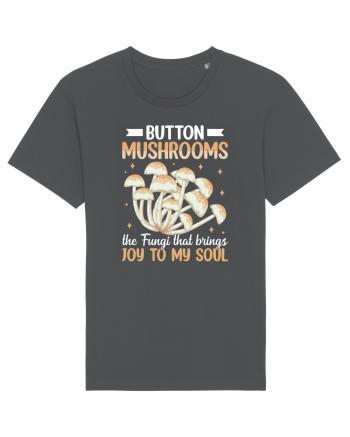 Button mushrooms the fungi that brings joy to my soul Anthracite