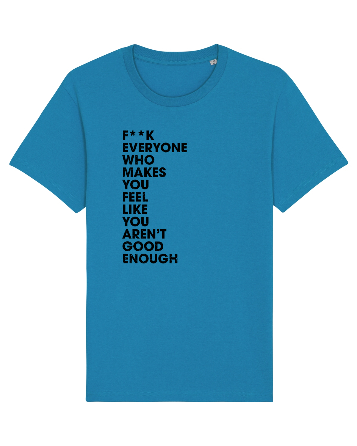 Tricou mânecă scurtă Unisex Rocker Azur