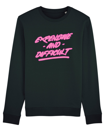 Expensive and Difficult Black