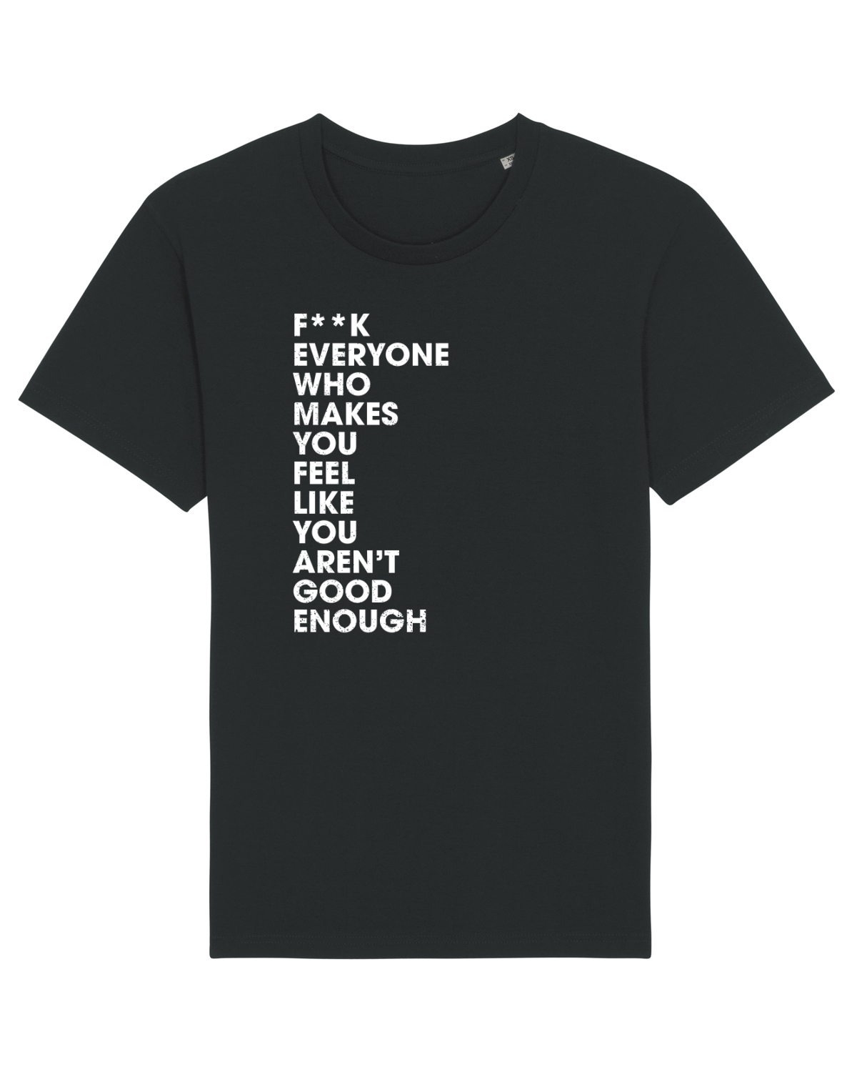 Tricou mânecă scurtă Unisex Rocker Black