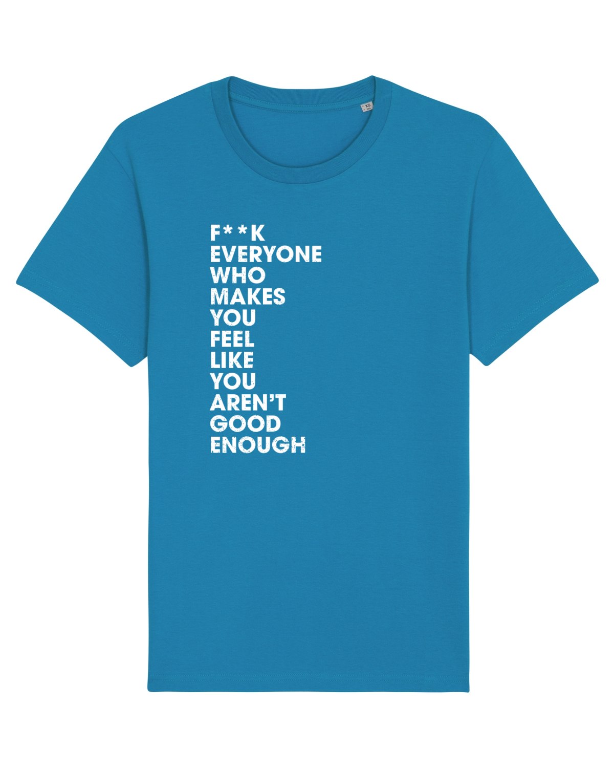 Tricou mânecă scurtă Unisex Rocker Azur